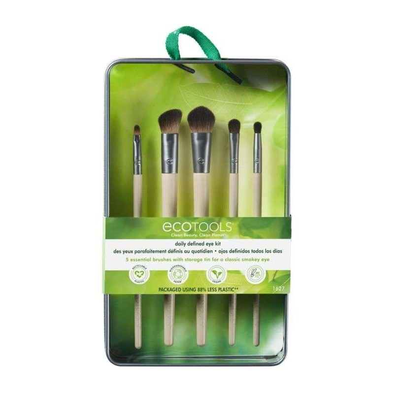 ECOTOOLS pack de 5 pinceaux de make up yeux