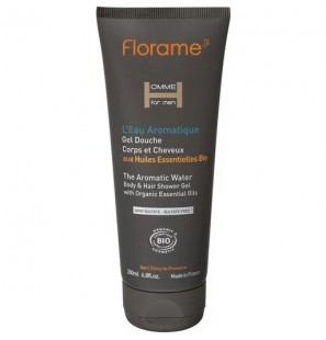 FLORAME homme Gel douche et shampoing 2 en 1 L'eau aromatique | 200 ml