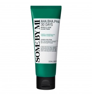 SOME BY MI AHA-BHA-PHA 30 DAY MIRACLE ACNE CLEAR FOAM | 100 ML