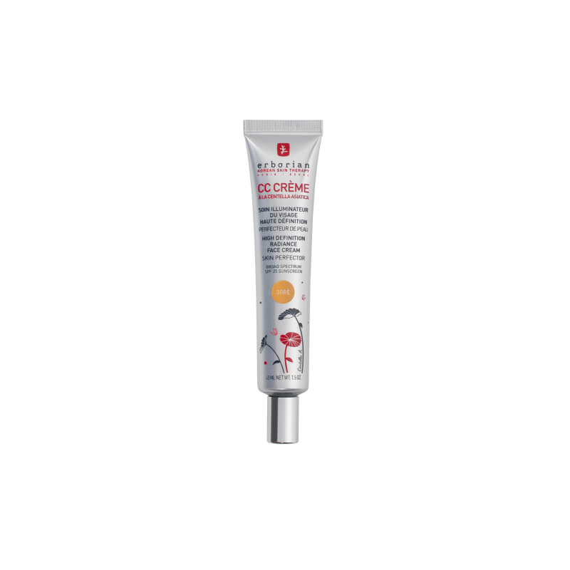 ERBORIAN CC Crème Doré à la Centella Asiatica Spf 25 | 45 ml ERBORIAN CC Crème Doré à la Centella Asiatica Spf 25 | 45 ml