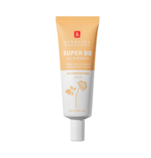 ERBORIAN Super BB crème au Ginseng Nude crème couvrante anti-imperfections | 40 ml