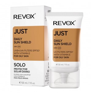 REVOX B77 JUST Ecran Solaire Quotidien SPF 50+ pour peau grasse | 30ml