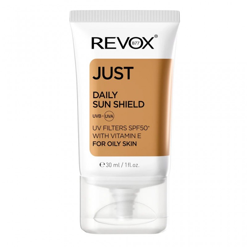 REVOX B77 JUST Ecran Solaire Quotidien SPF 50+ pour peau grasse | 30ml