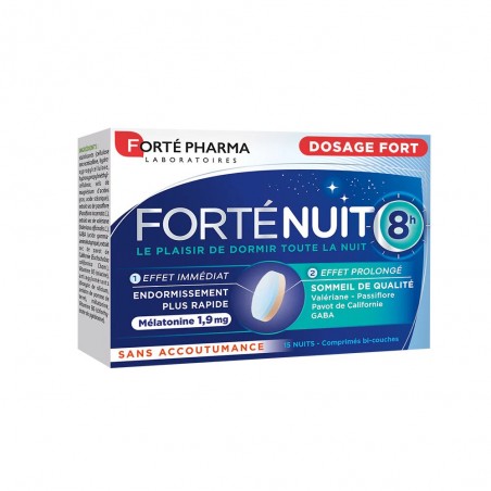 FORTÉ PHARMA Forté Nuit 8H | 15 comprimés