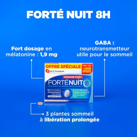 FORTÉ PHARMA Forté Nuit 8H | 15 comprimés