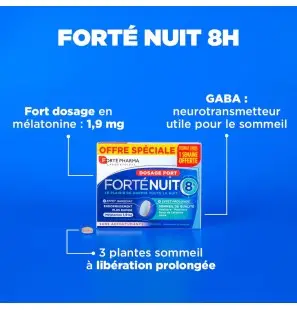 FORTÉ PHARMA Offre Forté Nuit 8H | 30 comprimés