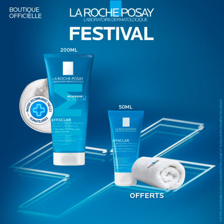 La Roche-Posay Offre Effaclar Gel Moussant Peau Grasse Acnéique | 200ml