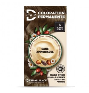 D-CAP COLORATION PERMANENTE N6 BLOND FONCE