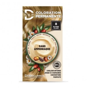 D-CAP COLORATION PERMANENTE N8 BLOND CLAIR