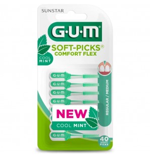 GUM SOFT-PICKS CONFORT MENTHOLE B40 REF 670