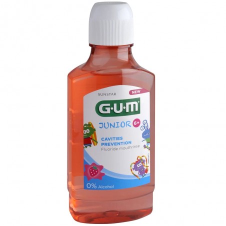 GUM BAIN DE BOUCHE JUNIOR 6+ 300ML REF 3022