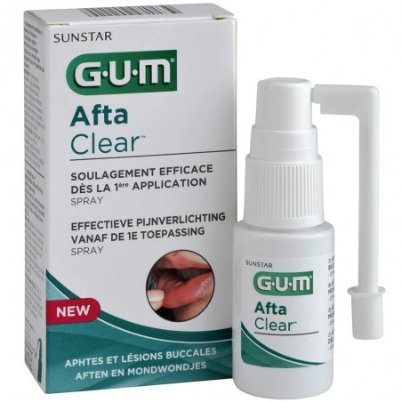 GUM AFTA CLEAR SPRAY 15ML REF 2420