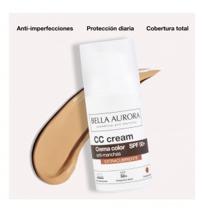 BELLA AURORA CC CREME ANTI-TACHES EXTRACOUVRANTE SPF50+ 30ML