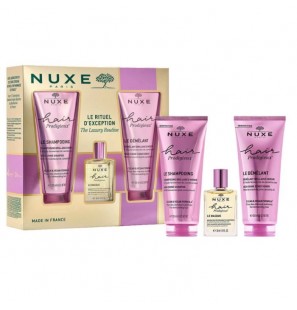 NUXE COFFRET LE RITUEL D EXCEPTION CHEVEUX