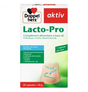 DOPPEL HERZ AKTIV lacto-pro | 20 capsules