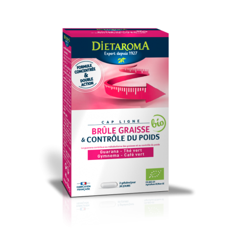 DIETAROMA CAPLIGNE brûle graisse boite 20 ampoules