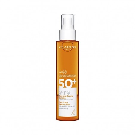 CLARINS eau en brume solaire léger touche sec corps | 150ml