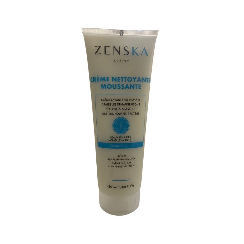 ZENSKA crème nettoyante moussante | 250ml ZENSKA crème nettoyante moussante | 250ml