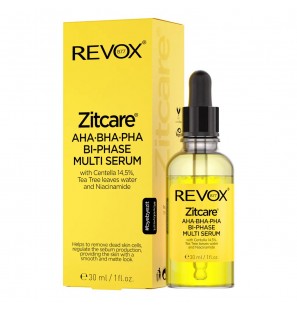 REVOX ZITCARE AHA.BHA.PHA. multi sérum | 30ml