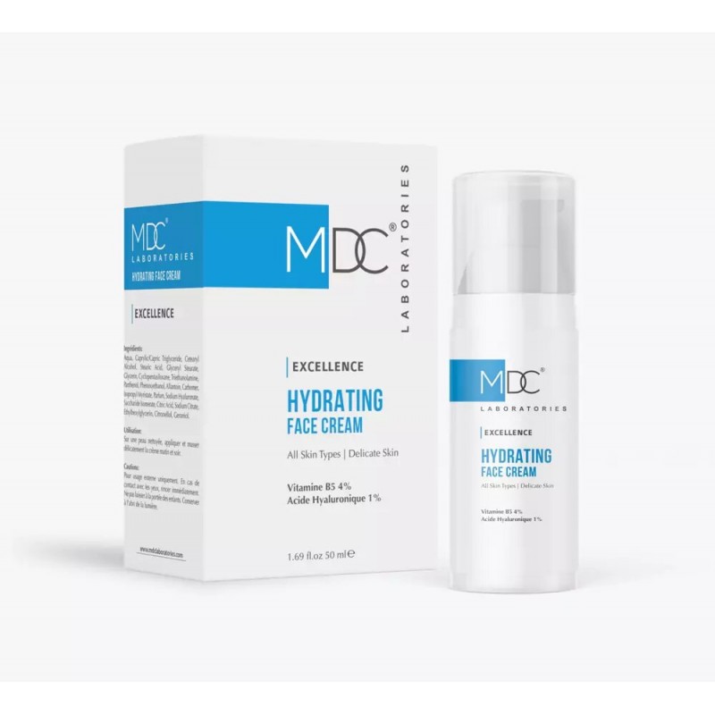 MDC EXCELLENCE HYDRATING FACE CREAM 50ML