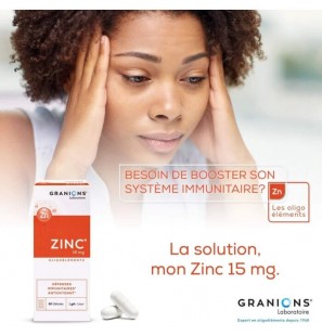 GRANIONS Zinc 15mg B60 Gelules