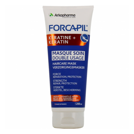 ARKOPHARMA FORCAPIL Kératine Masque soin double usage