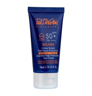 PAUL DE VARTENS Crème Solaire TEINTEE SPF 50+