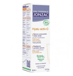 JONZAC HYALU ACTIV C sérum concentré rides éclat BIO | 30 ml