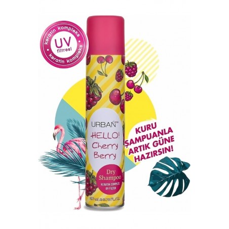 URBAN CARE SHAMPOOING SEC HELLO CHERRY BERRY 200ml