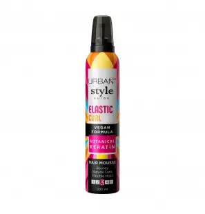 URBAN CARE STYLE ELASTIC CURL HAIR MOUSSE 200ML