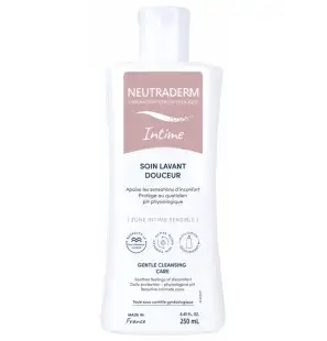 NEUTRADERM SOIN LAVANT DOUCEUR ZONE INTIME SENSIBLE 250ML