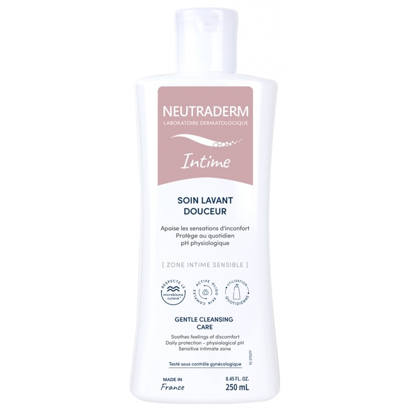 NEUTRADERM SOIN LAVANT DOUCEUR ZONE INTIME SENSIBLE 250ML