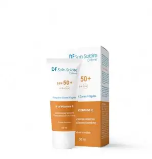 DF crème solaire SPF50+ HC à la vitamine E | 50 ml
