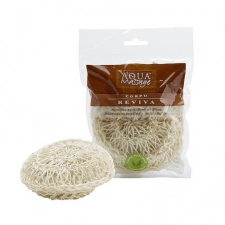 AQUA MASSAGE EPONGE DE MASSAGE SISAL REVIVA AUX FIBRES NATURELLES