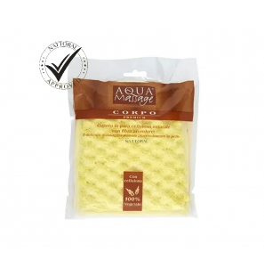 AQUA MASSAGE Corpo - Éponge Premium Sweet Energy Jaune