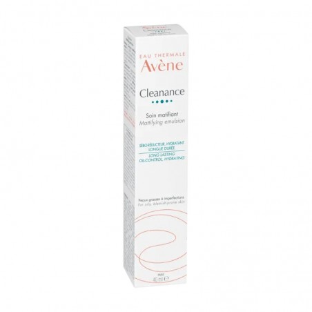 AVENE CLEANANCE SOIN MATIFIANT ANTI IMPERFECTIONS PEAUX GRASSES ET BRILLANTES 40ML