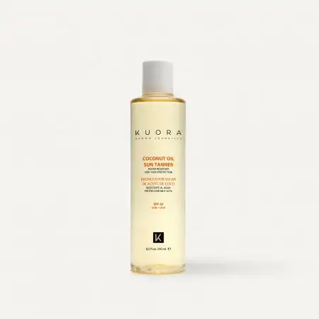 KUORA AUTO BRONZANT A LA NOIX DE COCO SPF50 250ML