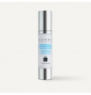 KUORA GEL HYDRATANT AVEC BIOMEMBRANES ET GLYCOLIQUE ACIDE SPF10 50ML