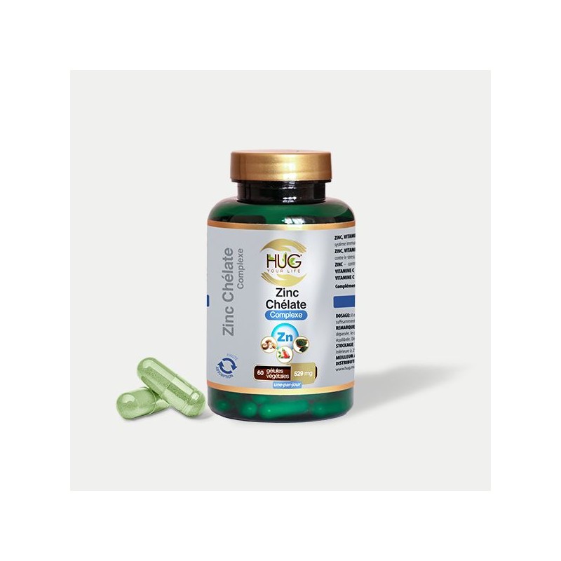 HUG Complexe Zinc | 60 capsules HUG Complexe Zinc | 60 capsules