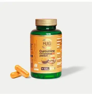 HUG Curcumin C3 Complexe Premium | 60 capsules
