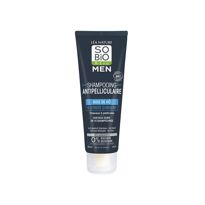 SO'BIO ETIC MEN SHAMPOOING ANTI-PELLICULAIRE BOIS DE HO 250ML SO'BIO ETIC MEN SHAMPOOING ANTI-PELLICULAIRE BOIS DE HO 250ML