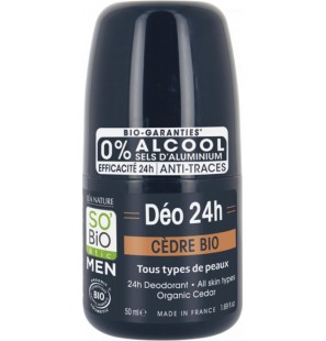 SO'BIO ETIC MEN DEODORANT CEDRE BIO 50ML