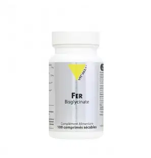VIT'ALL+ Fer Bisglycinate 27Mg | 100 Comprimés