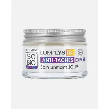 SO'BIO ETIC LUMI'LYS SOIN DE JOUR ANTI-TACHE 50ML