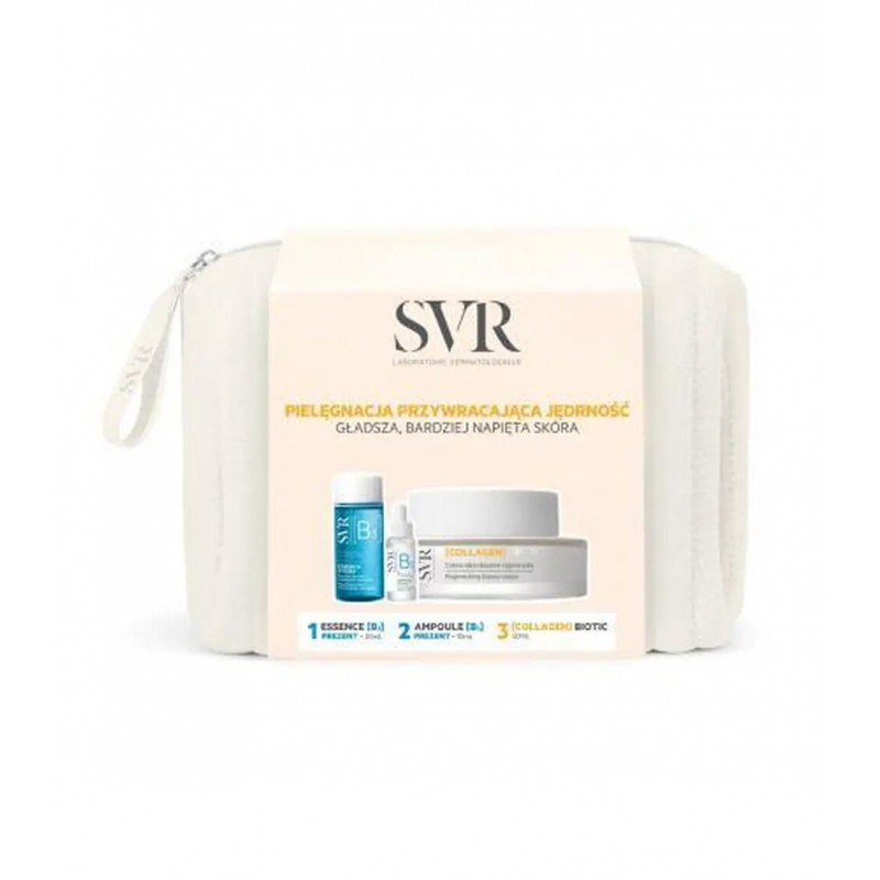 SVR COFFRET COLLAGEN BIOTIC CREME REBONDISSANTE REGENERANTE 50ML + AMPOULES HYDRA B3 10ML + ESSENCE HYDRA B3 30ML OFFERT SVR COFFRET COLLAGEN BIOTIC CREME REBONDISSANTE REGENERANTE 50ML + AMPOULES HYDRA B3 10ML + ESSENCE HYDRA B3 30ML OFFERT