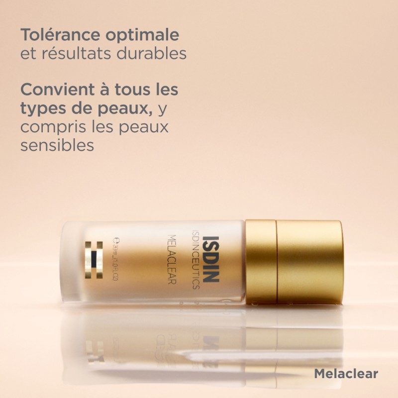 ISDIN MELACLEAR Sérum Correcteur Anti-Tâche 30ml - Éclaircit et Unifie le Teint