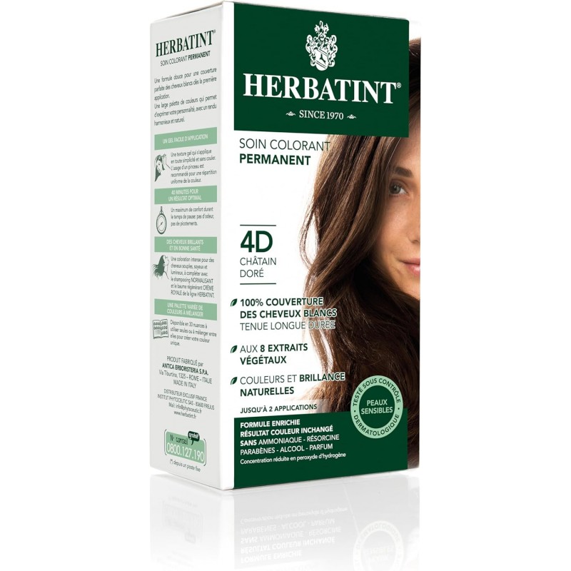 HERBATINT CHATAIN DORE 4D