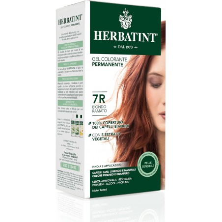 HERBATINT GEL COLORANT PERMANENT BLOND CUIVRE N7R