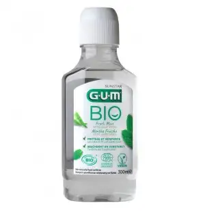 GUM BAIN DE BOUCHE BIO MENTHE FRAÎCHE 300ML