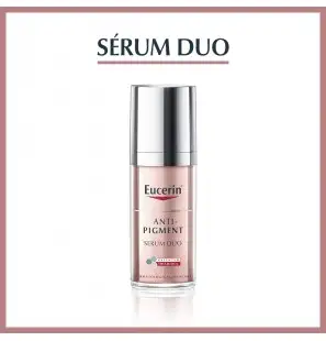 EUCERIN PACK ANTI-PIGMENT sérum Duo + Eucerin Sun Pigment Control Offert